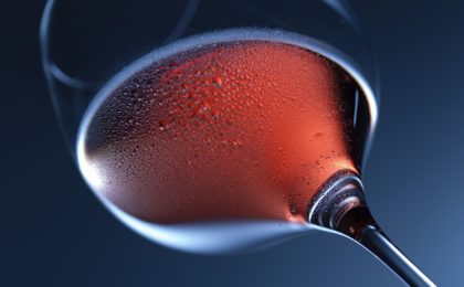 La paraison d'un verre à vin
