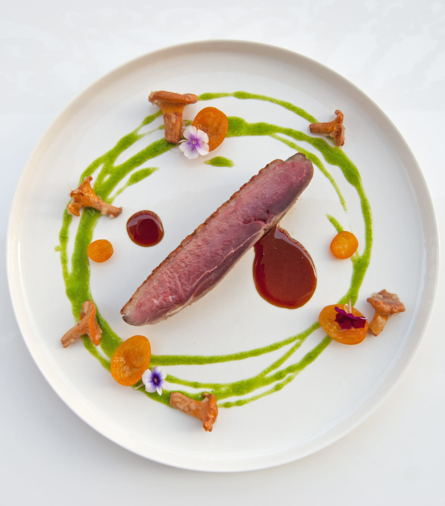 Duck Breast by Adam Brunet private chef in Arcachon and bordeaux